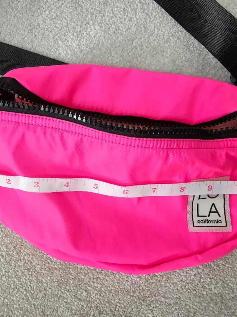 Lola Moonbeam Neon Pink Bum Bag Fanny Pack Belt Bag - Picture 4 of 4